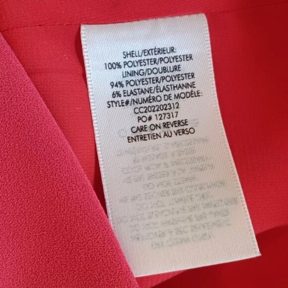 Alice + Olivia Shaylee Bright Poppy Red Mini Skirt 6 - Picture 15 of 15